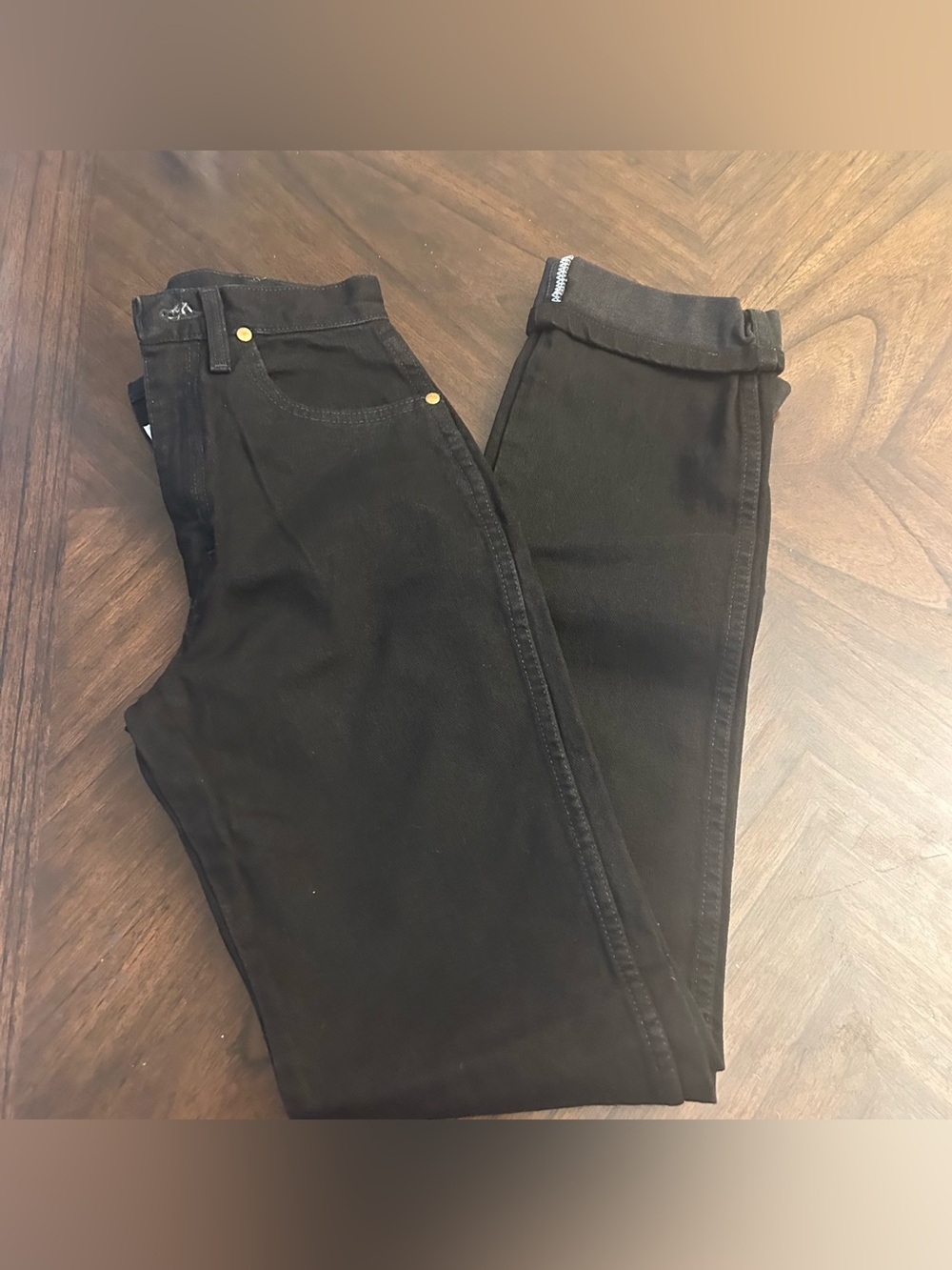 Wrangler Authentics Men's Regular Fit Comfort Flex Waist Jean, Black, 36W x 30L